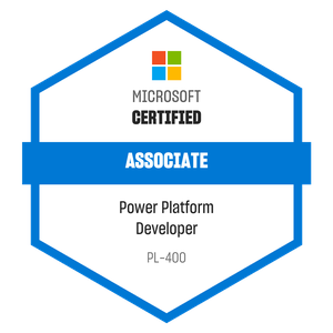 Microsoft Certified: Power Platform Developer Associate (PL-400)